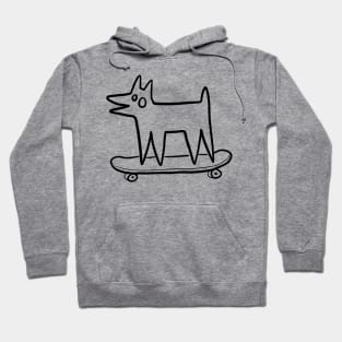 skate dog Hoodie